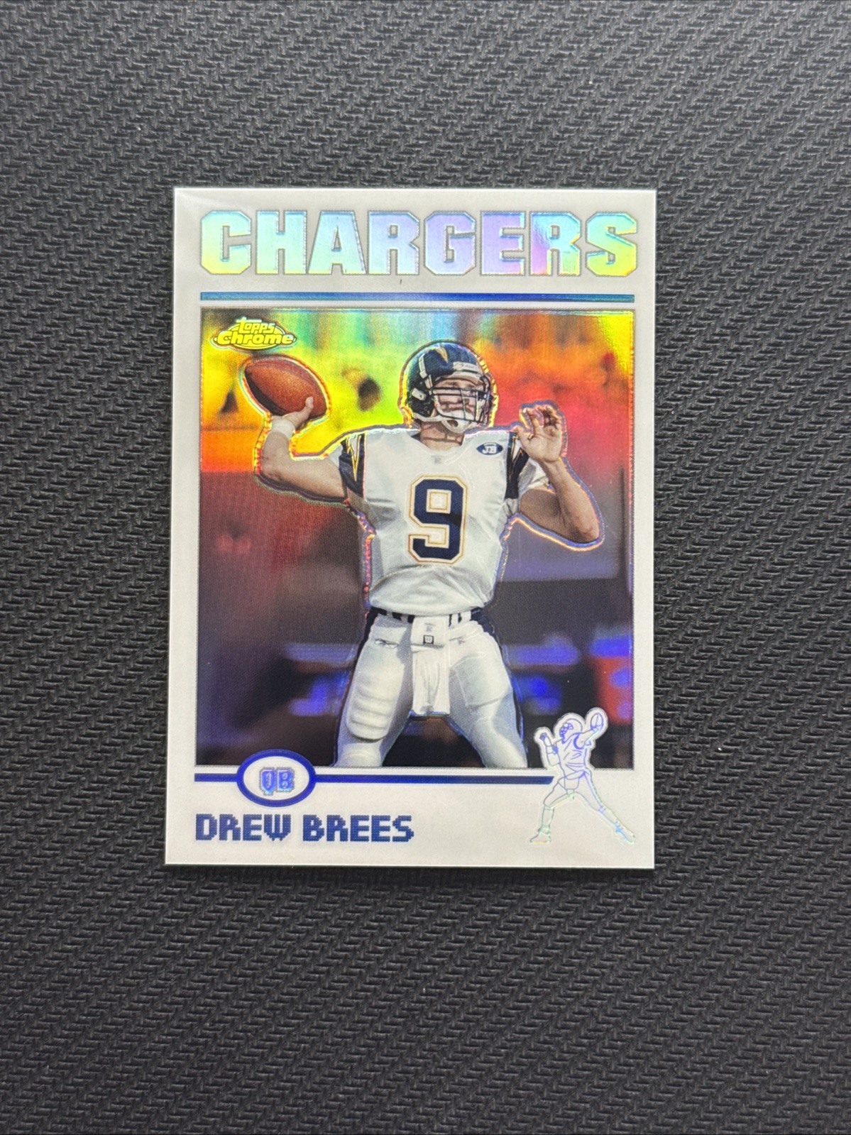 2004 Topps Chrome Drew Brees Refractor #83 