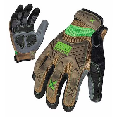 Ironclad Performance Wear Exo2-Pig-05-Xl Impact Mechanics Glove, Brown/Gray,