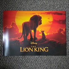 Disney The Lion King Collectible Lithograph Set Of 4 Prints 2019 