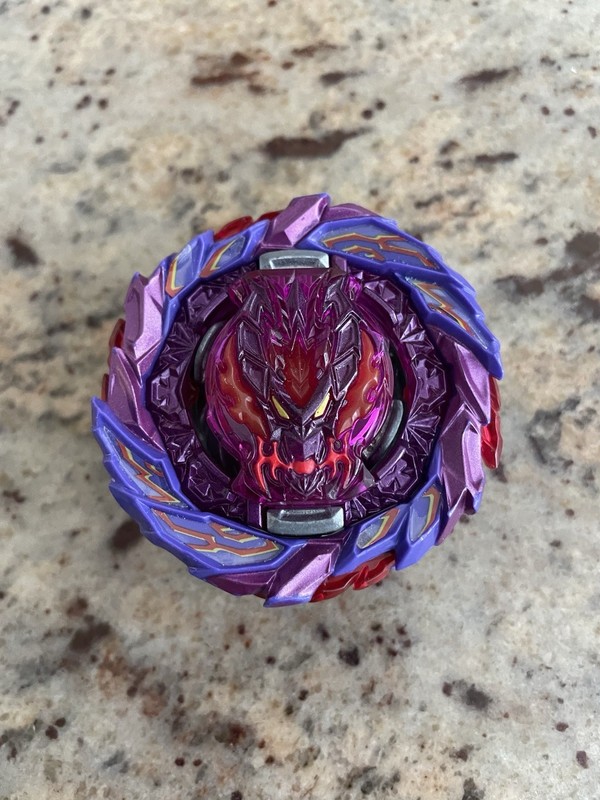 Beyblade Burst Purple and Red Spinning Top Toy 3 Piece Set for Ages 6-12 Years