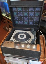 Dansette Bermuda Vintage 1960s + Manuals Record Player  Needs Service  Q810