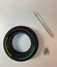10X2.125 Inch Solid Tires for Electric Scooter, 50/75-6.1 Replacement Wheel, 10X