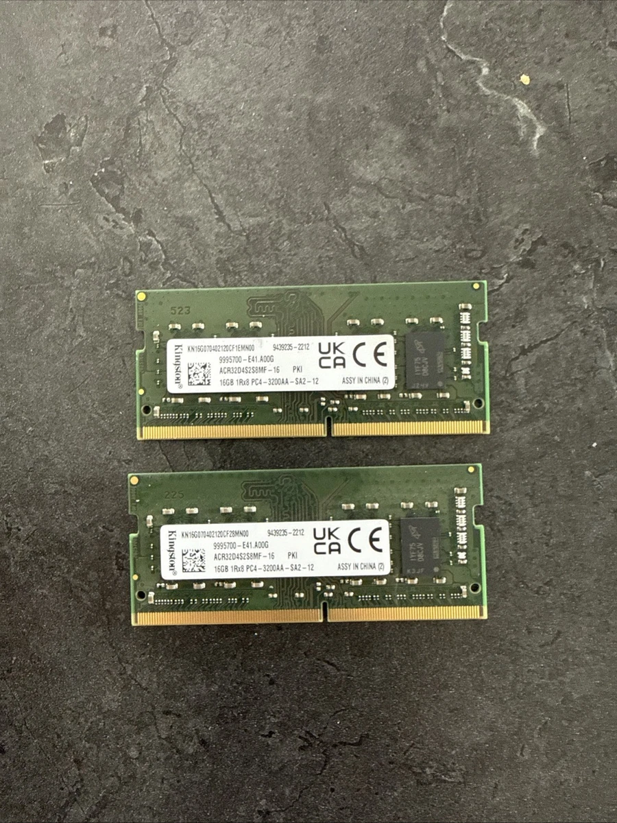 Kingston DDR4 SDRAM 32 GB Total Capacity Memory (RAM) for sale | eBay