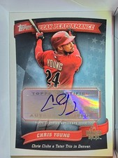 2010 Topps Peak Performance Autographs #CY Chris Young C1