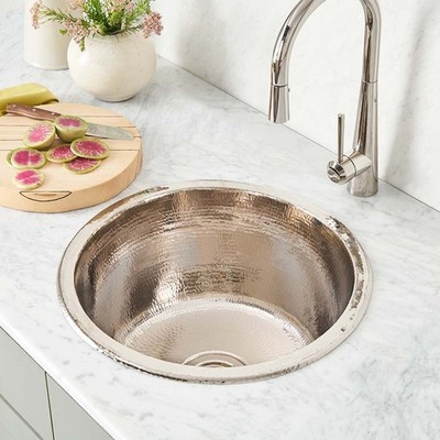 Native Trails CPS851 Redondo Grande Bar and Prep Sink Polished Nickel