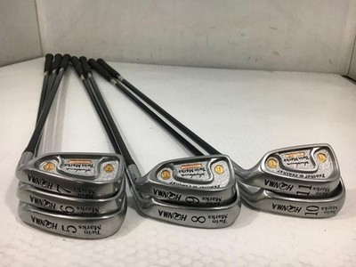 HONMA GOLF Twin Marks Feather & Feather 7tlg Eisensatz 5-11 Doris Titanium Fl...