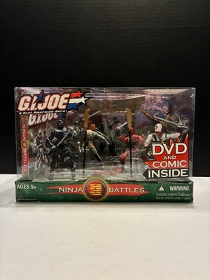 2004 GI Joe - Ninja Battles Collector s Set - 5 Figure Set by Hasbro NIB