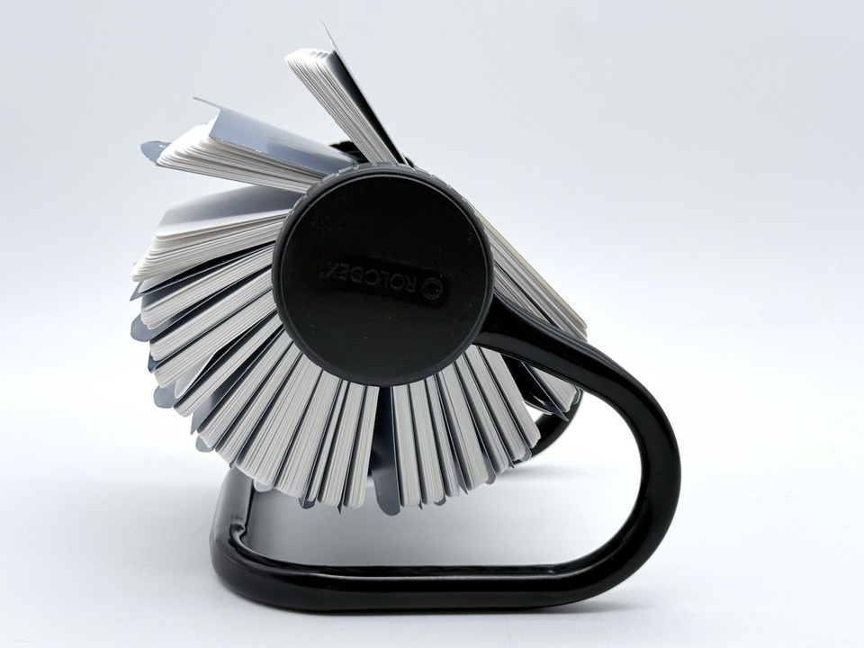 Rolodex Office Rotary Open Card File 4