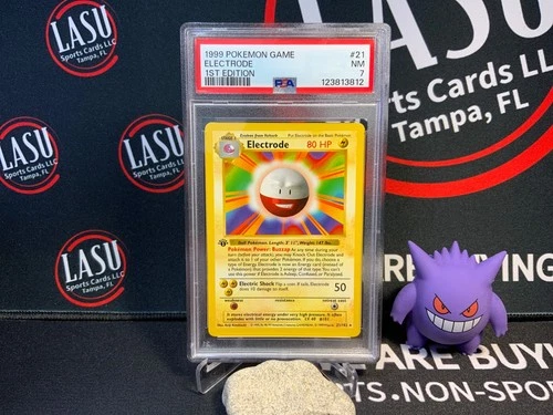 PSA 7 - 1st Edition Electrode Base Set 21/102 WOTC Pokémon TCG