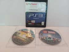 PS-3 Games(3) TESTED/WORK MARVEL SUPER HEROS/BULLETSTORM/RAINBOW 6 FREE SHIP