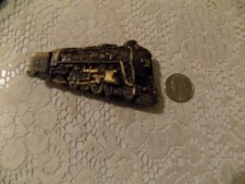 Vintage 1978 Bergamot Brass Works Train Locomotive Engine 1002 Belt Buckle K-39