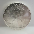 2003 American Silver Eagle $1 One Ounce .999 Fine Silver BU Premium Year