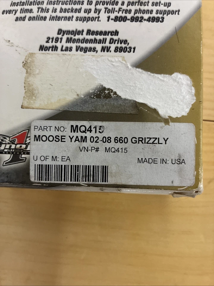 Dynojet 1 Jet Kit Para Yamaha Grizzly 660 2002-2008 Leer Descripción Foto 3 de 4