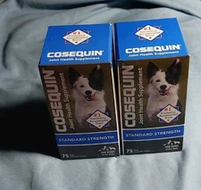 Cosequin joint health supplement All Dogs Standard Strength 75-Chewables x2