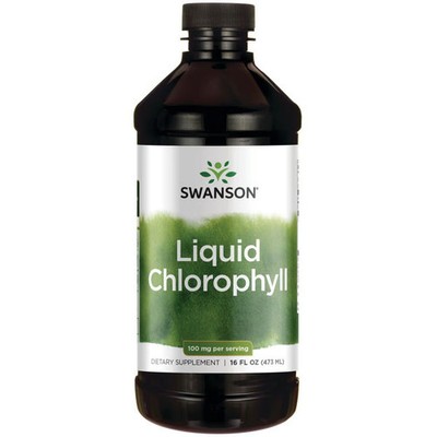 Swanson Liquid Chlorophyll - Water-Soluble Chlorophyll Derived from Mulberry