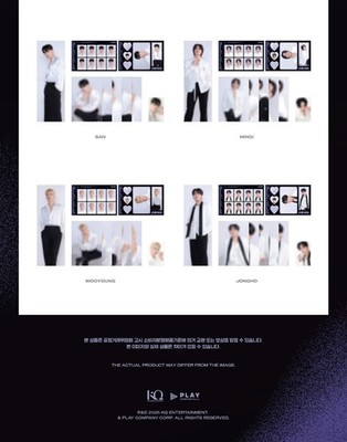 2025 ATEEZ WORLD TOUR IN YOUR FANTASY OFFICIAL GOODS MD PHOTO SET