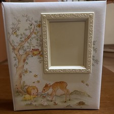 1970 s/80 s Hallmark Woodland Forest Creatures Baby Album Keepsake- 9.5 x11