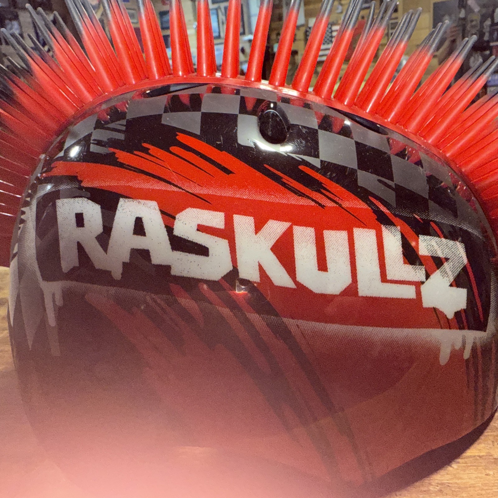 Raskullz Raskullz Mohawk Helmet Red Jolt Small Child (50-54 cm) Small