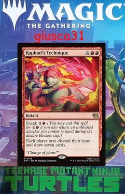 Raphael's Technique - Rare/Spontanzauber - Teenage Mutant Ninja Turtles - EN/NM