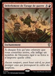 Warstorm Surge 117/356 Commander: Bloomburrow Rare