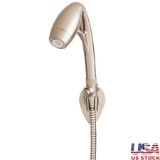 Handheld Shower Head RV Pressure Boosting Easy Install Smart Valve 60in Hose