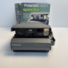 Polaroid Spectra 2 Instant Camera w/ Box Strap Quintic Lens