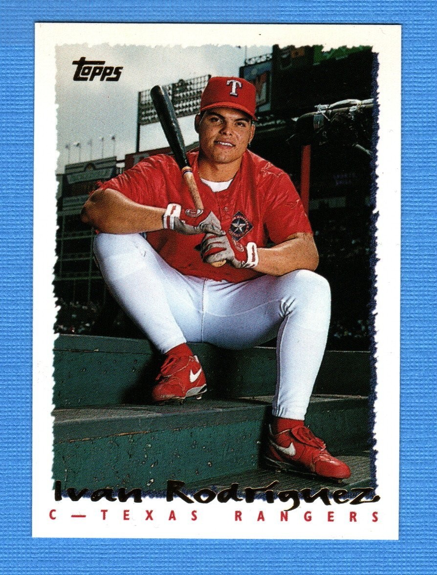 1995 Topps #543 Ivan Rodriguez Rangers