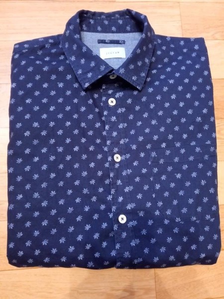 Men Jigsaw Shirt Multicolor Wool 36 / S / 44