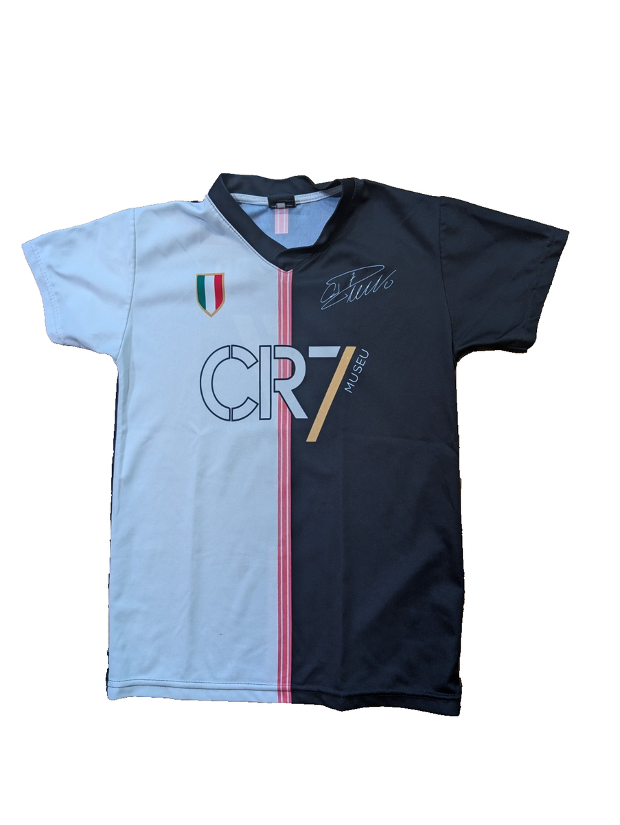 CR7 Cristiano Ronaldo #7 Jersey Soccer Museu - Italy - Youth Size