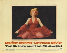 Marilyn Monroe Prince and the Showgirl 1957 Original Lobby Card Red Dress RARE