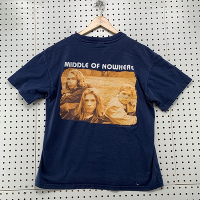 #ad #ad Vintage Hanson Middle Nowhere Shirt Mens Large Blue MMMbob Band TEE $67.99