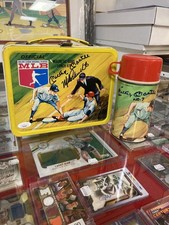 Mickey Mantle/Mike Schmidt Signed 1968 MLB  Lunch Box & Thermos JSA Authentic.