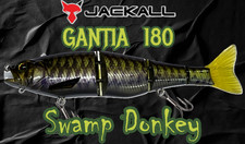 Hard-to-Find Jackall Gantia 180 Segmented Swimbait ***SWAMP DONKEY***