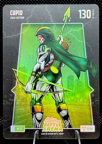 2026 Bo Jackson Battle Arena Jordan Love “Cupid” Glow Battlefoil # BF-73