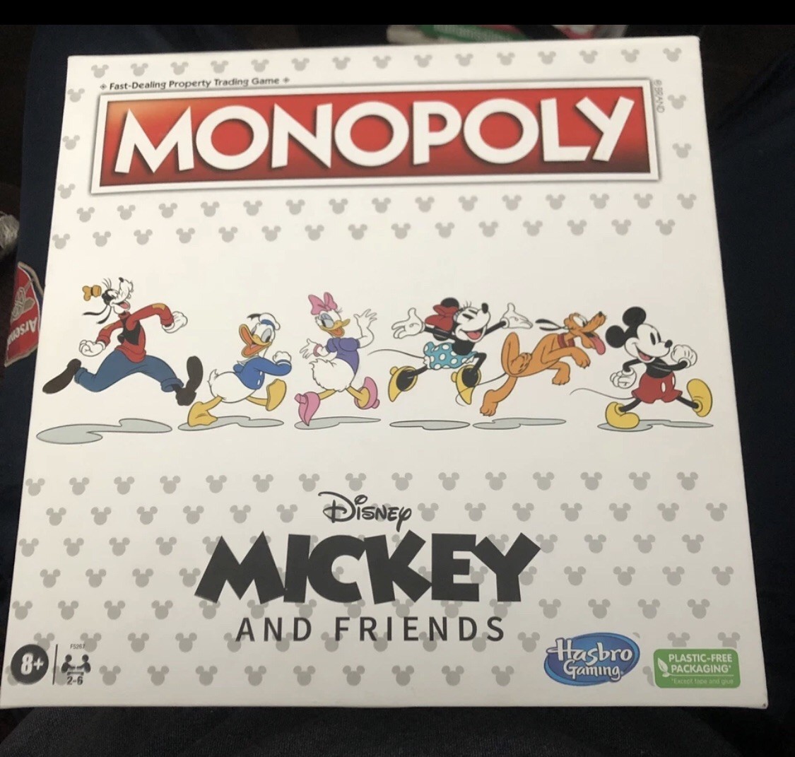 Monopoly: Disney Mickey and Friends Edition Board Game, Ages