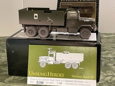 Corgi US50206 UNSUNG HEROES M35 Gun Truck  Gamblers  1:50 MINT in MINT BOX Ltd