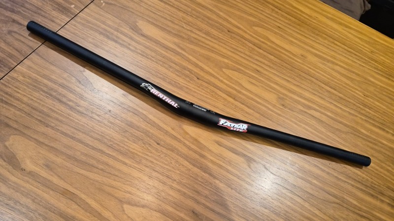 Renthal V2 Fatbar Lite 10 mm - Aluminum Black M183 Lightly Used 31.8mm