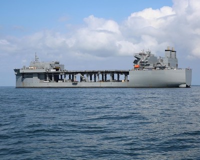 USNS Hershel Woody Williams (T-ESB-4) - 8x10 Photo On 8.5x11 #5188