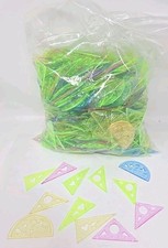 Lot Of About 8 Gross Mini Triangle Protractor...