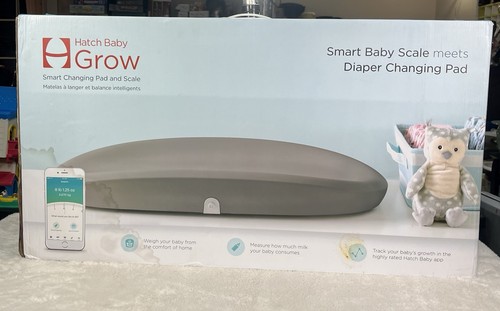 Gray Hatch Grow HBG16001GRY Smart Changing Pad & Scale Tested Working
