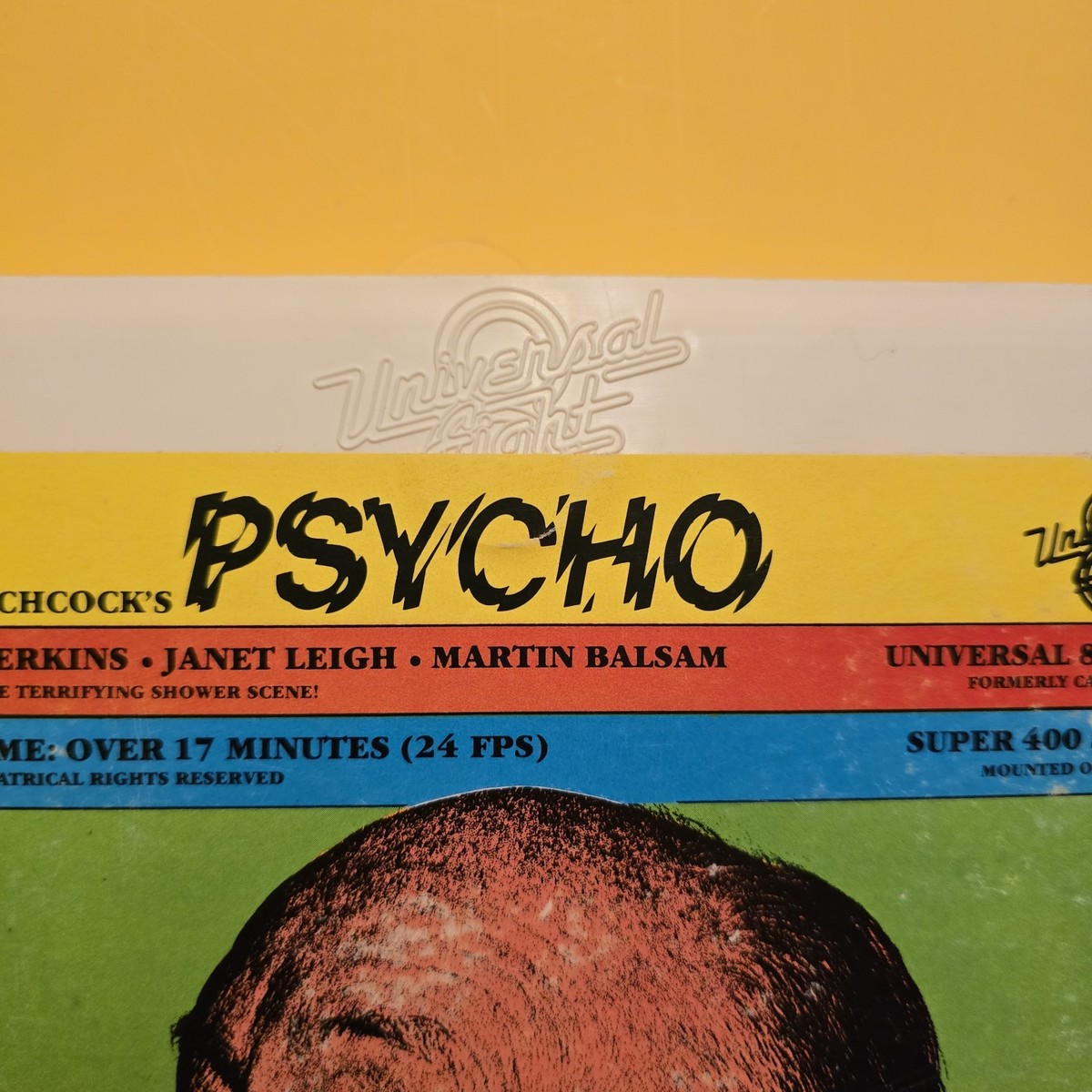 Alfred Hitchcock's PSYCHO Super 8mm B&W w/ Sound 400' Universal 8