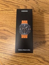 Samsung Galaxy Watch Ultra 47mm LTE 64GB Titanium Gray Orange Silicone
