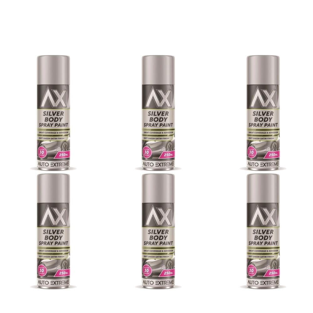 Rackhams Silver 3X Auto Extreme Paint Spray Paint 250Ml - Image 15