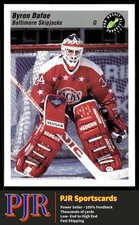 Byron Dafoe 1993 Classic Pro Prospects #73 Baltimore Skipjacks
