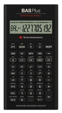 TI BA II Plus Professional Texas Instruments ...