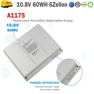 Neu A1175 Akku Für Apple Macbook Pro15'' A1150 MA348 MA463 A1211 A1226 A1260 60WH