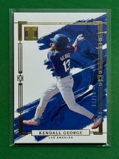 2024 Panini Impeccable Baseball Gold Parallel #84 Kendall George /30