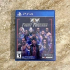 AEW Fight Forever PlayStation 4 PS4 All Elite Wrestling - Clean Disc - Free Ship