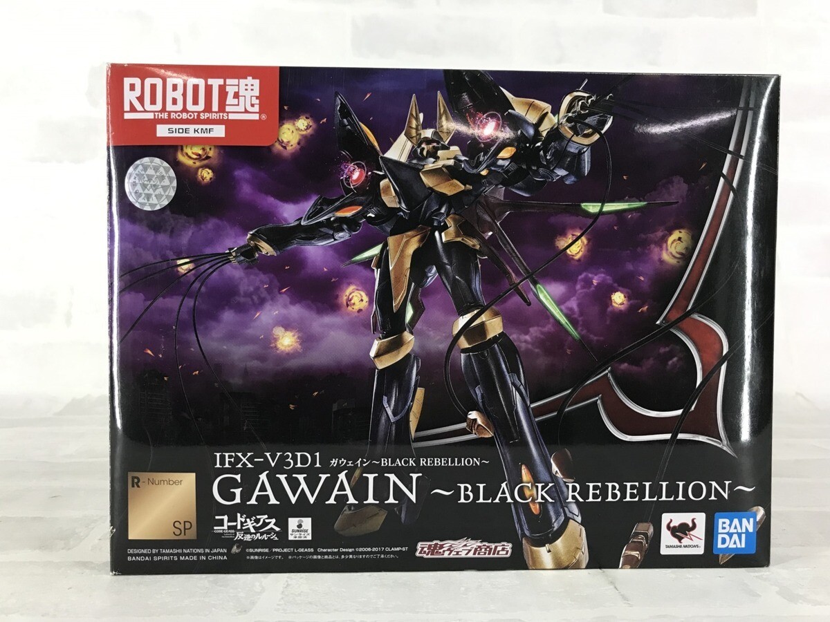 ROBOT魂 ＜SIDE KMF＞ ガウェインBLACK REBELLION ROBOT魂 ＜SIDE KMF＞ ガウェイン～BLACK REBELLION