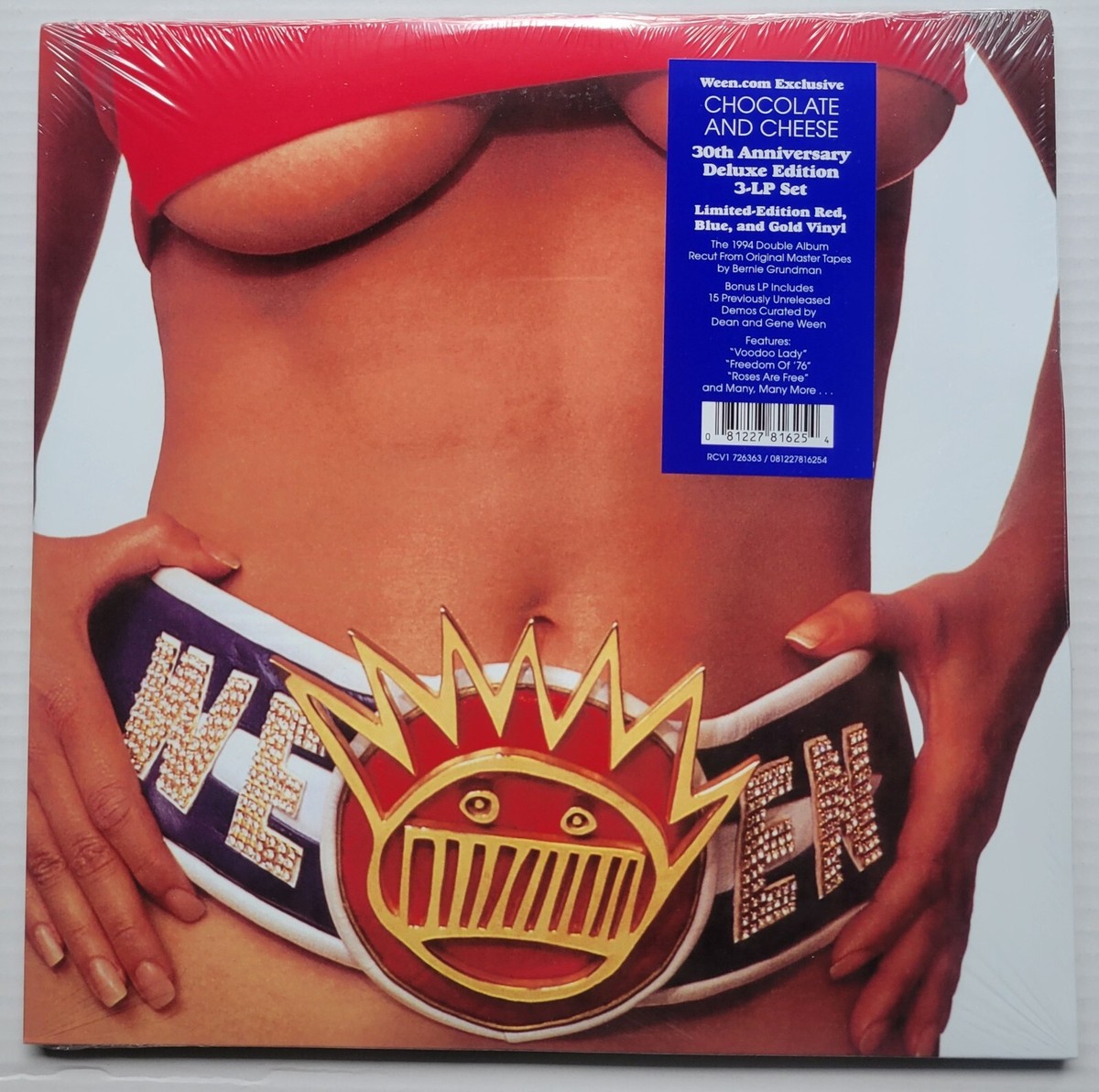 Ween - Chocolate & Cheese, 30th Anniversary Deluxe 3x Vinyl LP Ween - Chocolate & Cheese, 30th Anniversary Deluxe 3x Vinyl LP